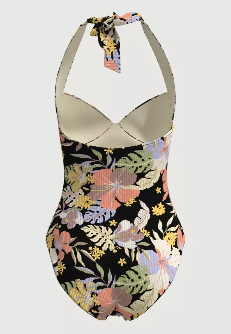 Daydream Black Halter Onepiece