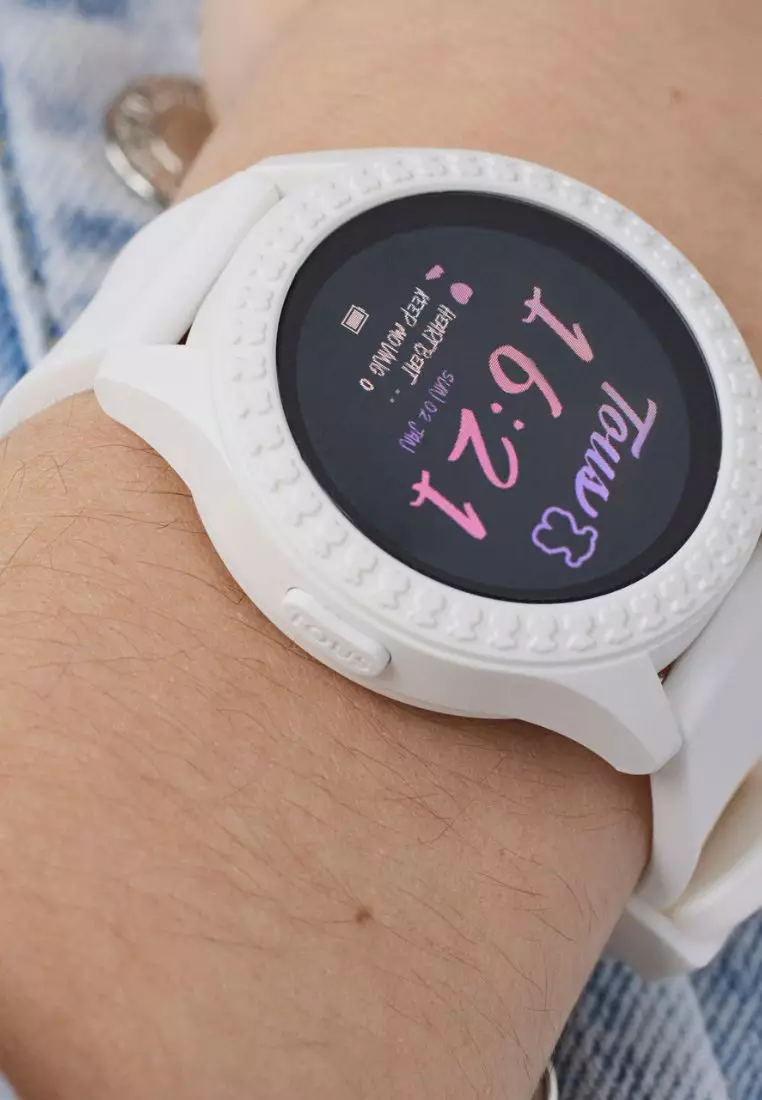 網上選購Tous TOUS Smarteen Connect Watch with White Silicone Strap 2024 系列|  ZALORA香港