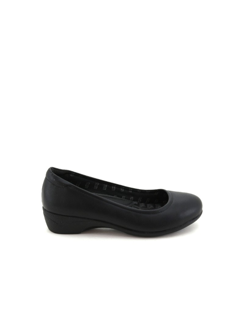 [Best Seller] BATA COMFIT Women Black Formal Wedges - 6116215
