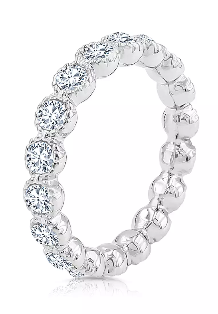 Full crystal hotsell ring