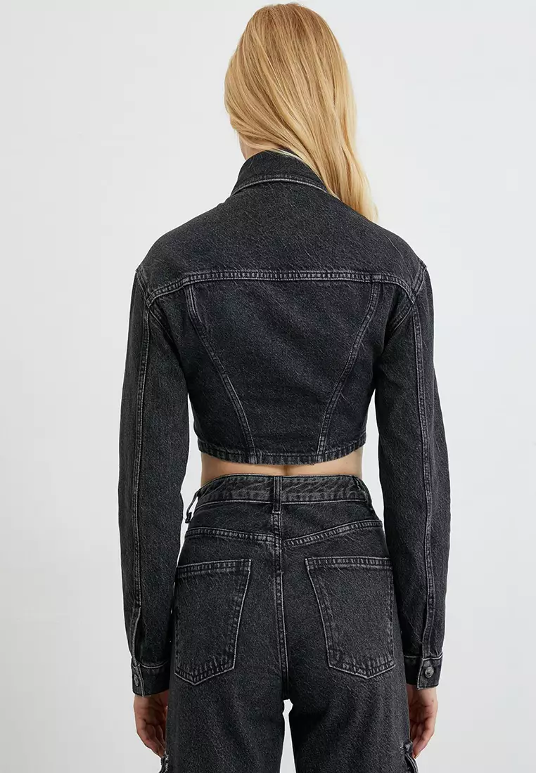 Crop Denim Jacket