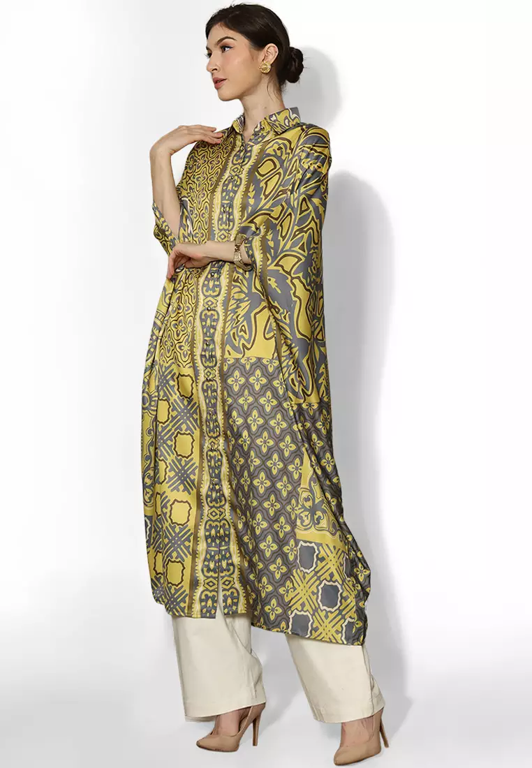 Kanzi Collared Kaftan