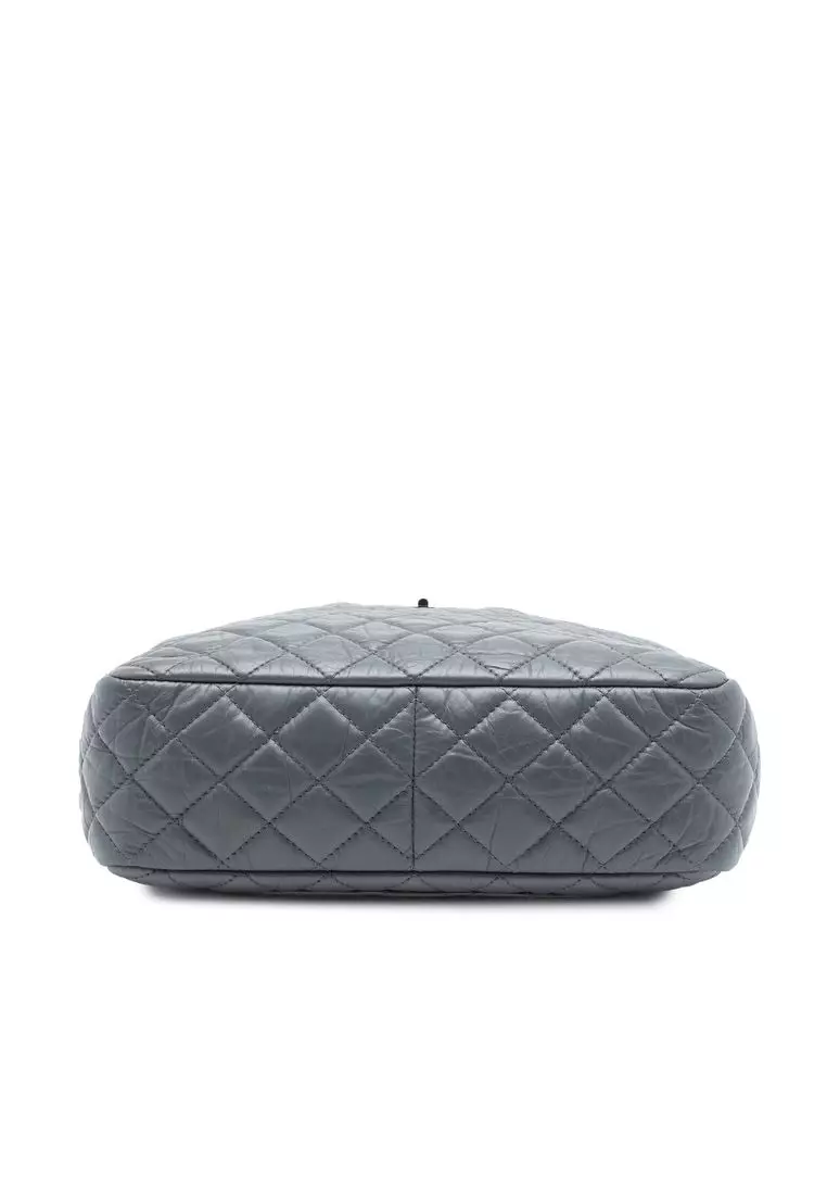 Pre-Loved Chanel Large Quilted Calfskin Reissue 2.55 Camera Bag
