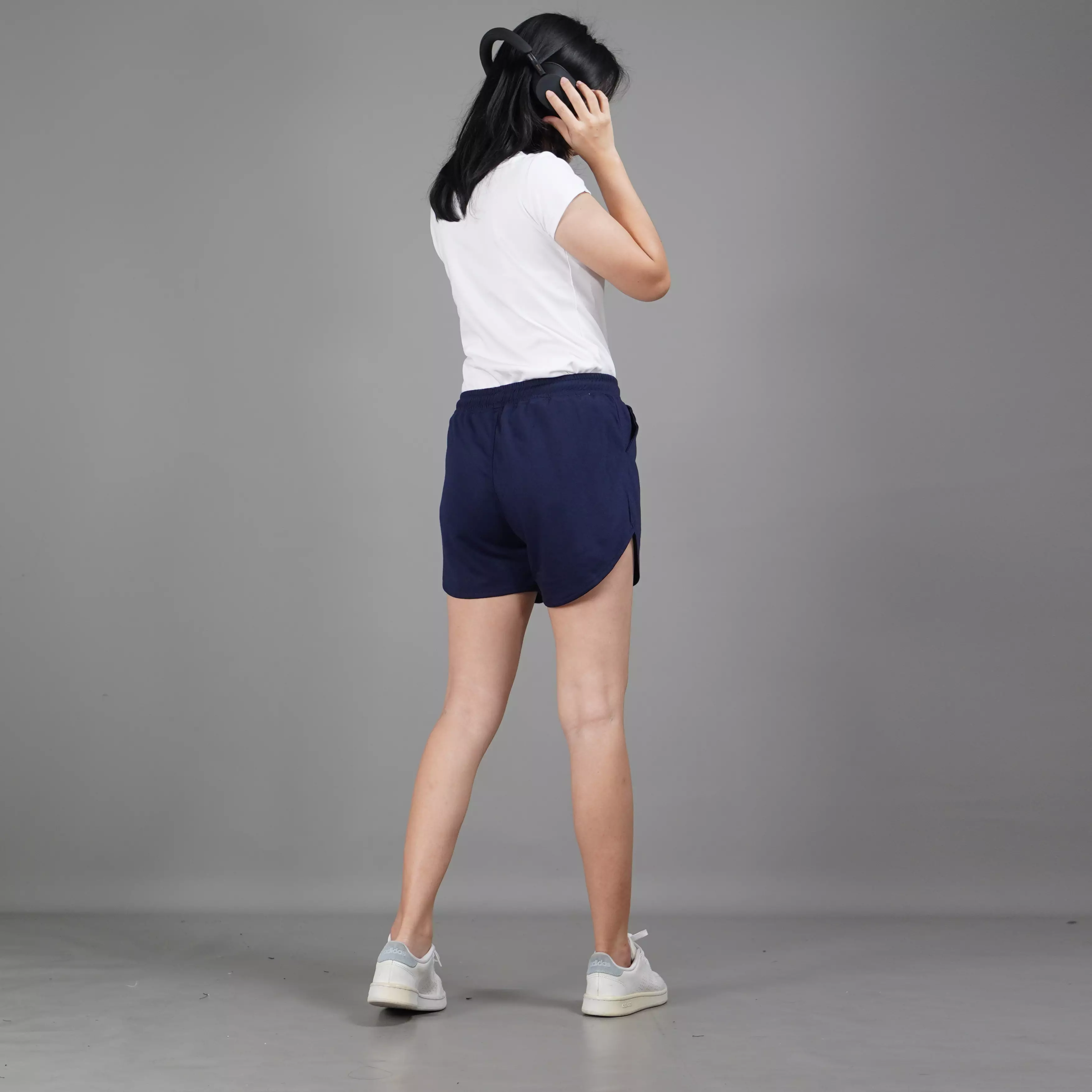MINI Celana Pendek Wanita Hot Pants Sport Pants Wanita - NAVY