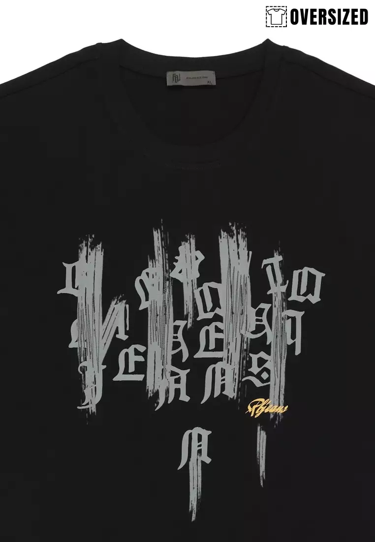RBJ T-Shirt Katun Premium Oversized Pria 9246014