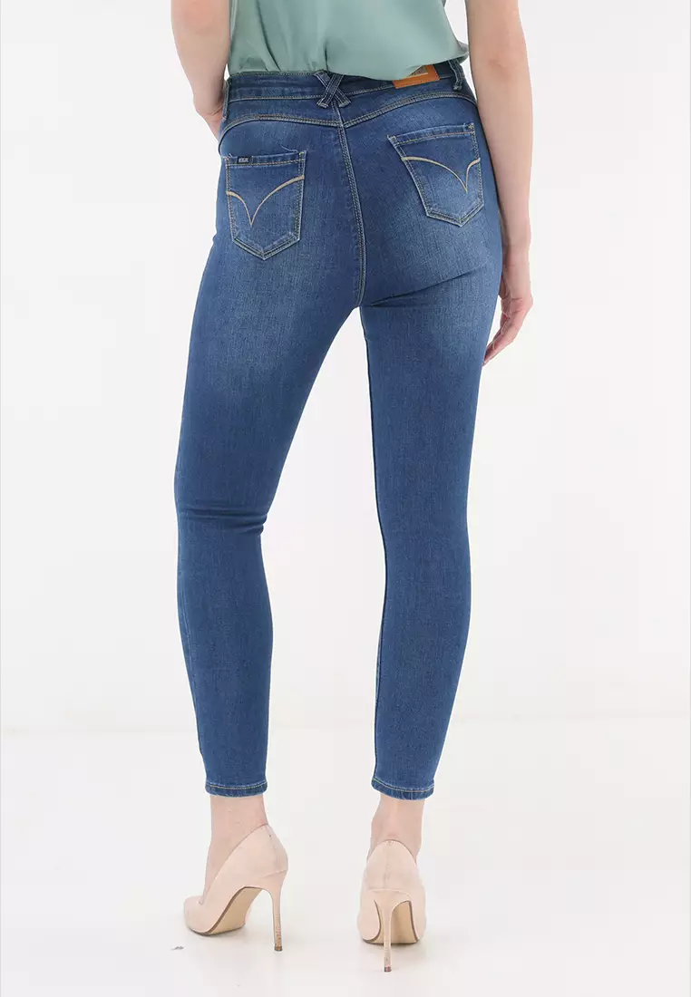 Denim High Waist Ladies Jeans
