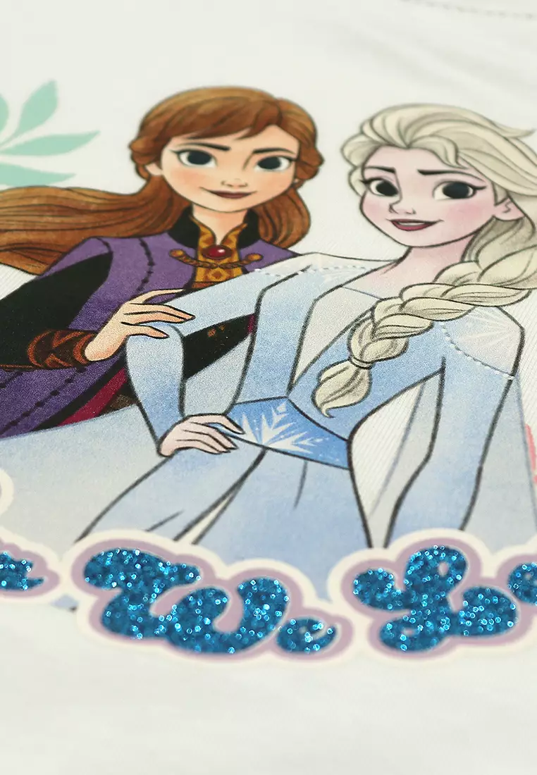 Disney Frozen Girls "Together We Lead" Graphic T-Shirt