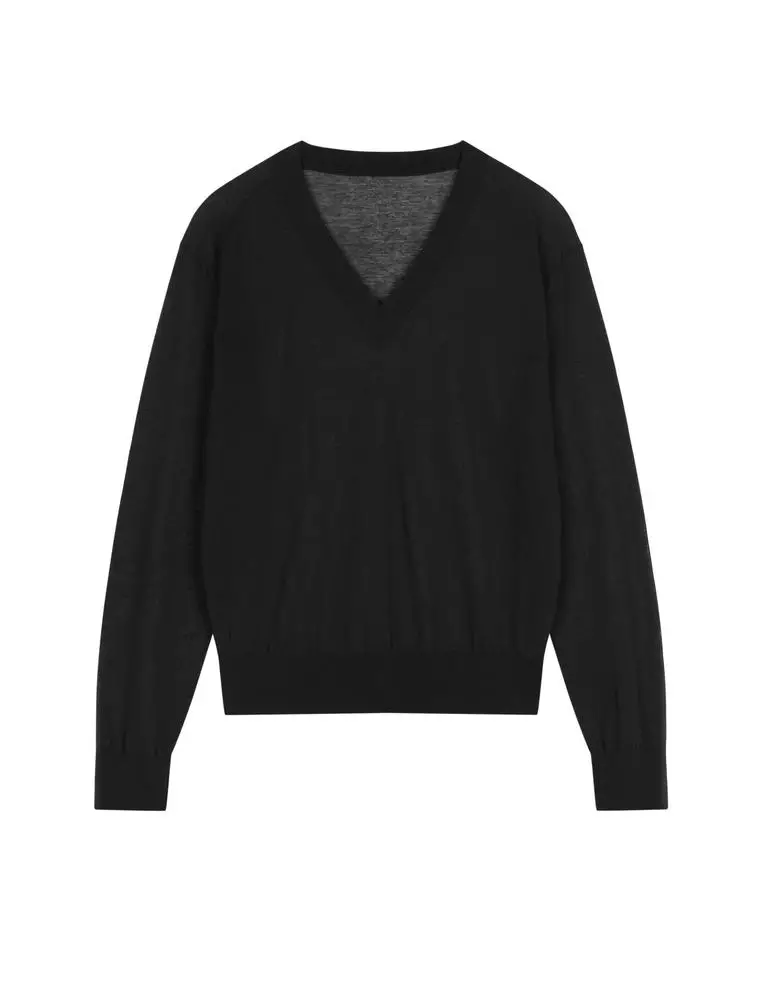   Long Sleeve Pullover Knit Sweater