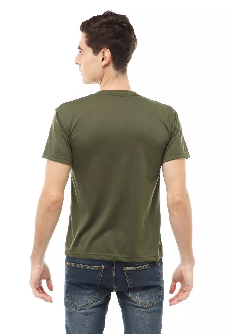 Jack T-Shirt Atasan Kasual Pria Lengan Pendek SImple Design Material Cotton ORIGINAL