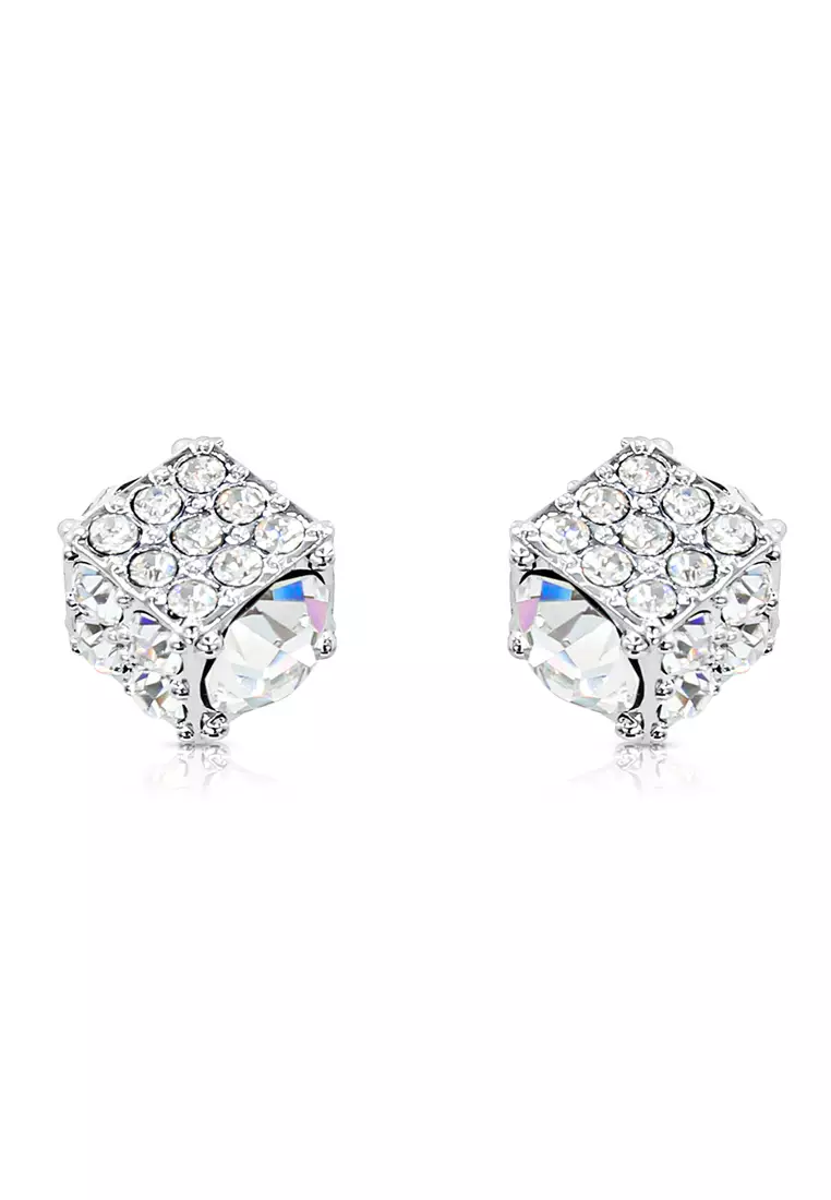 Sequoia Cubie Rubik Stud Earrings