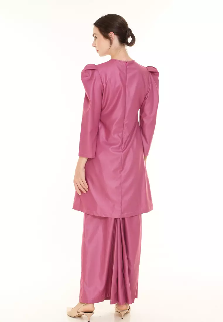 Yarra Kurung Modern in Plum Pink