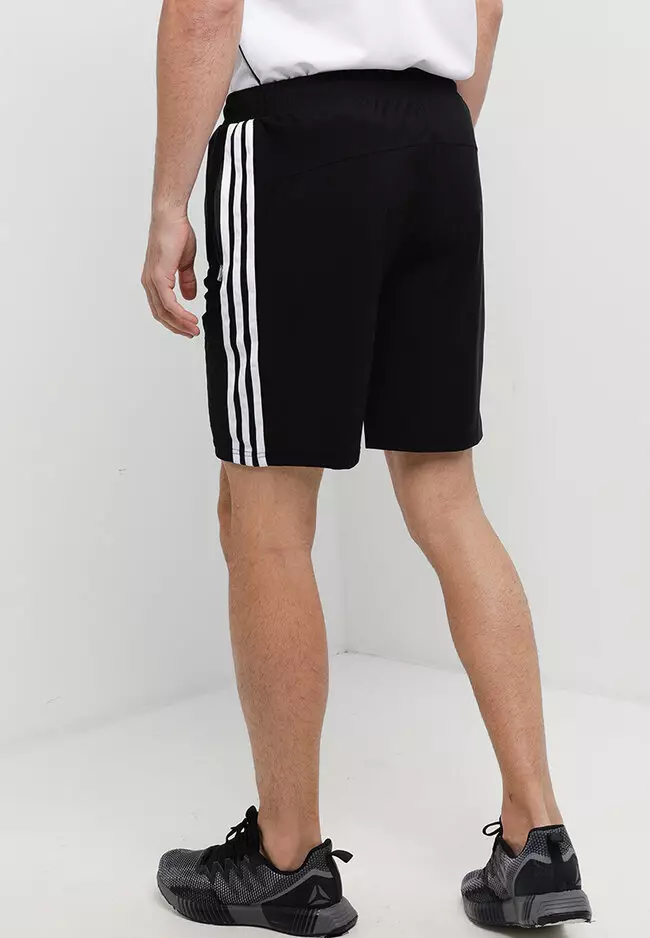Originals 3-stripe jersey deals shorts in black