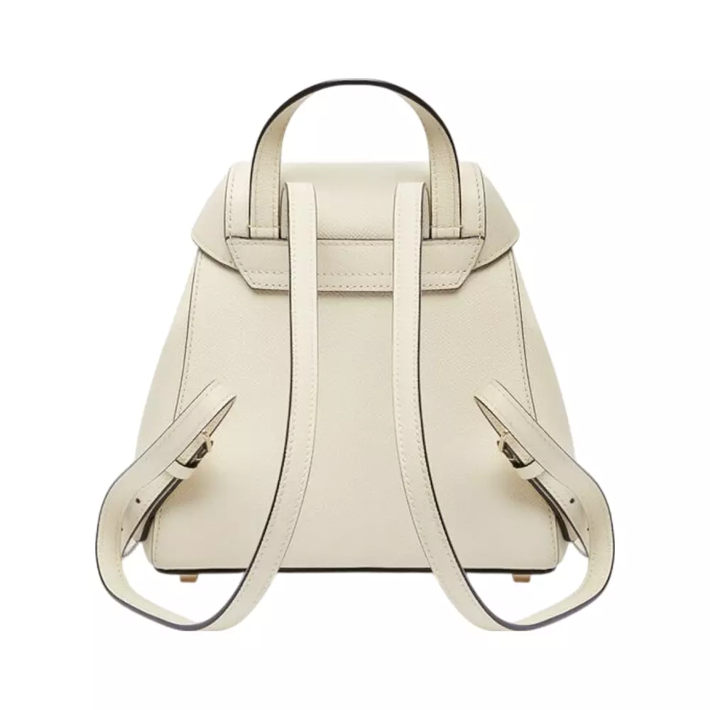 Iside Mini Backpack Pergamena White
