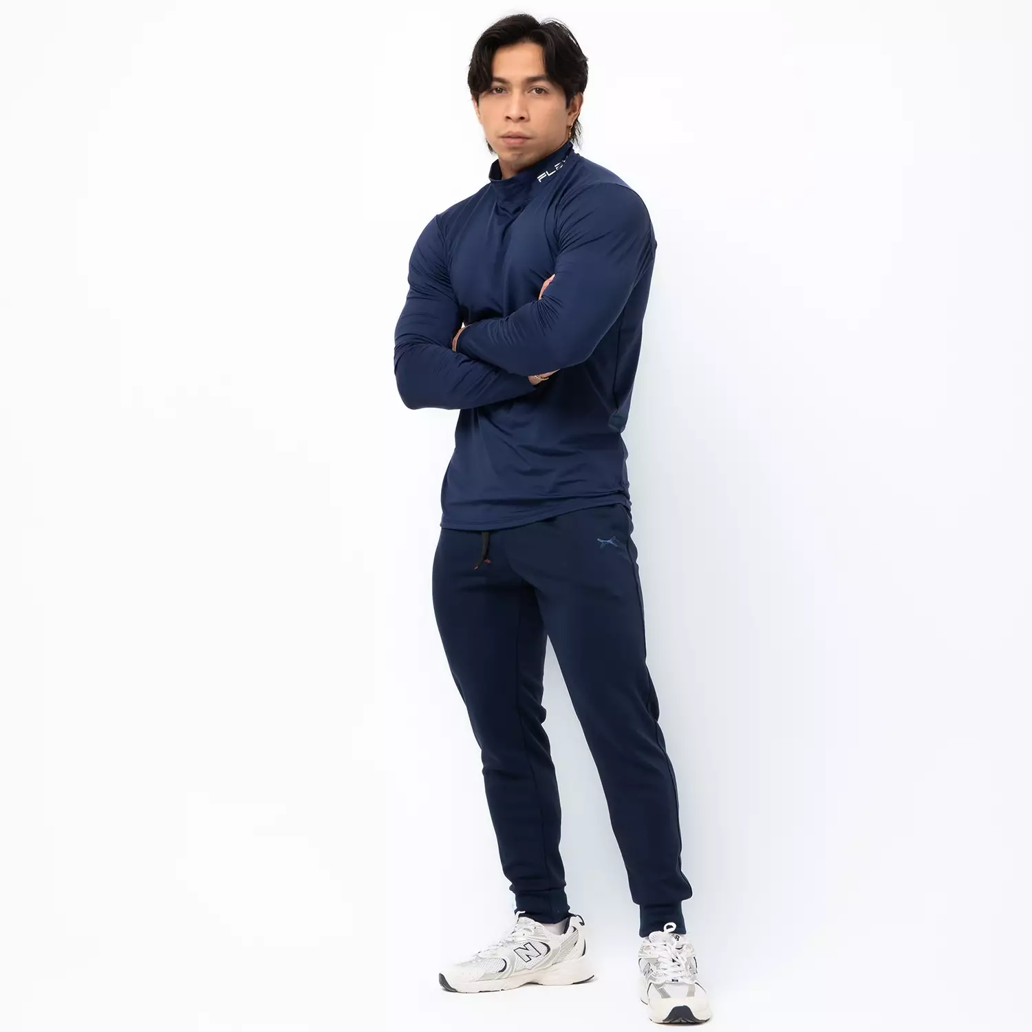 Baselayer Turtleneck Long Sleeves Navy