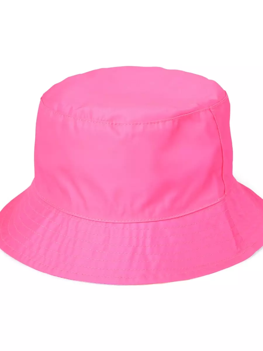 Girls Rainbow Tie Dye Reversible Bucket Hat - Topi Anak Perempuan (Multi 8-14 y)