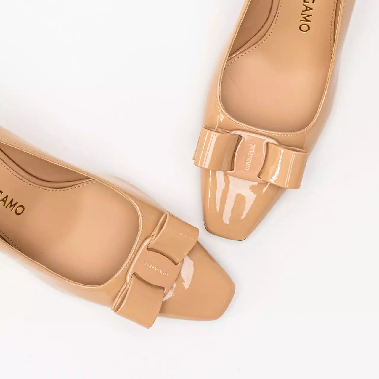 [4.4PRIL KEJUTAN HARGA] Vara Bow 85 Patent Pumps Amaretti