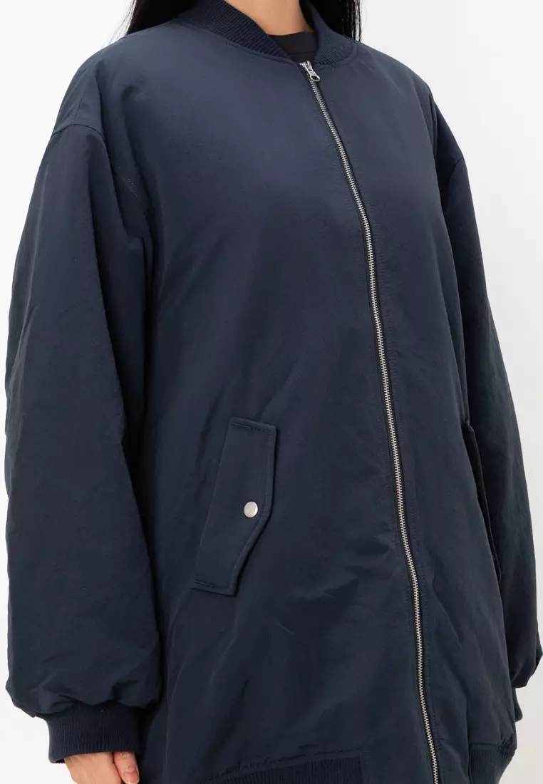 Longline Bomber Jacket