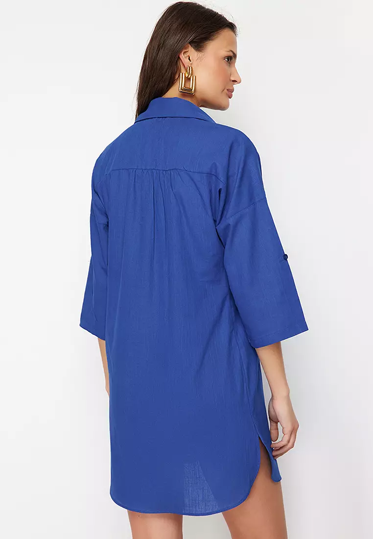 Mini Shirt Beach Dress