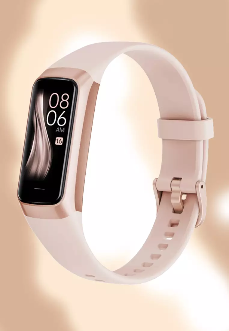 Value Deal - Fitness SmartWatch Pink + 5s PRO MINI wireless earbuds - Purple