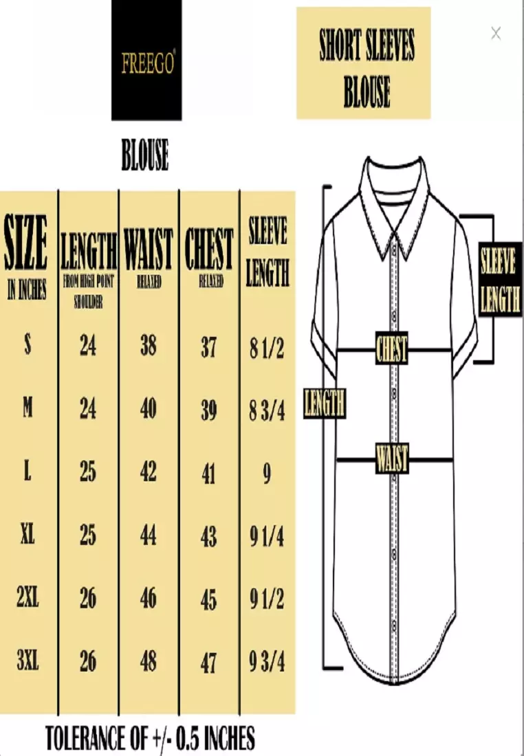 Woven Plain S.Twill Rayon Short Sleeve Blouse