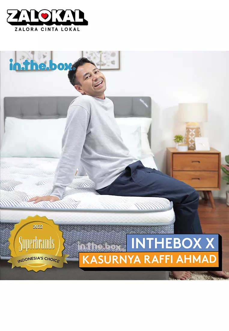 Jual in.the.box Kasur Spring Bed IN THE BOX X FREE Bantal160x200