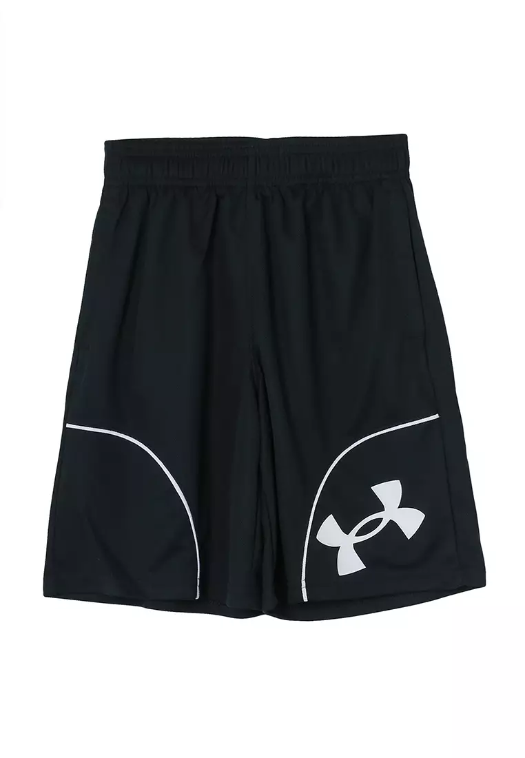 Girls black under hot sale armour shorts