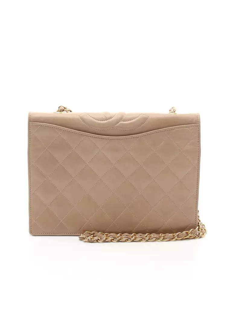 Buy Chanel Pre-loved Mini Matelasse Chain Shoulder Bag Lambskin