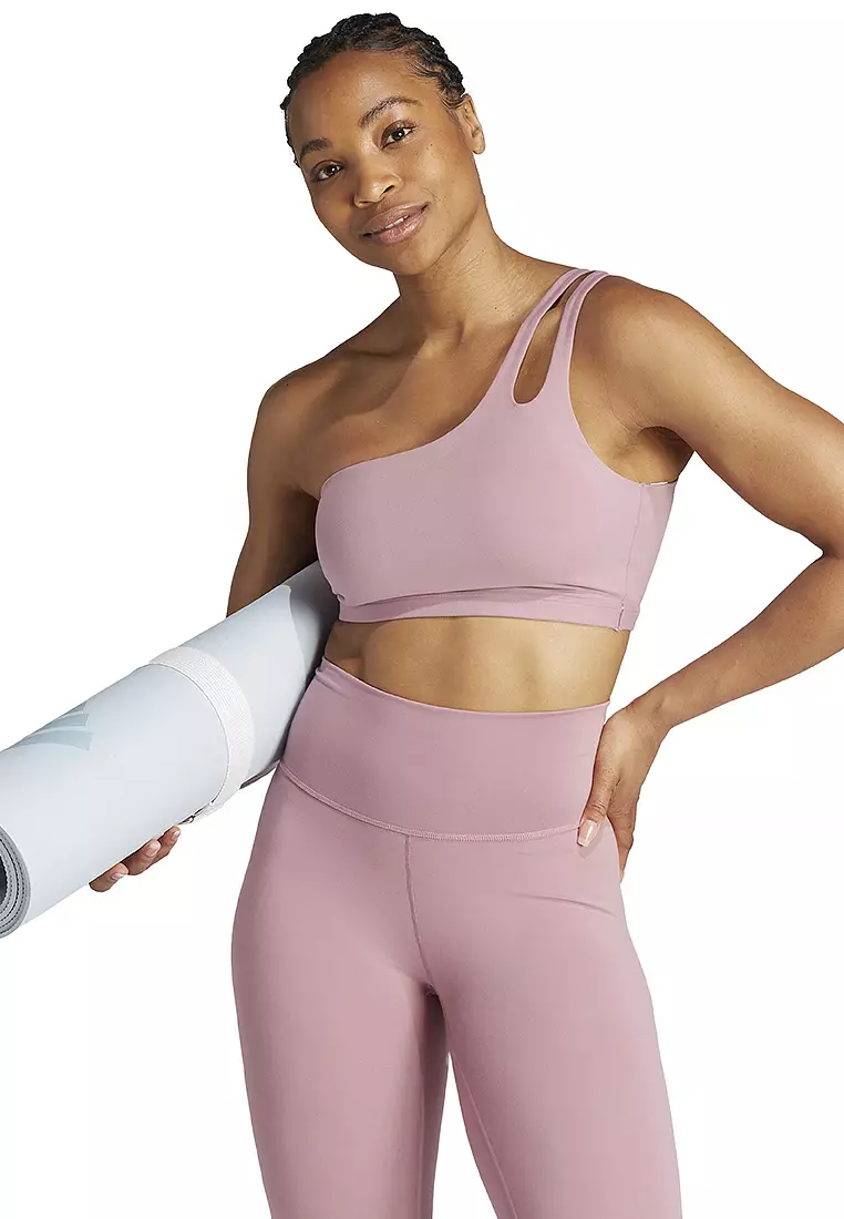 adidas Yoga Studio Light-Support Bra (Plus Size) Womens