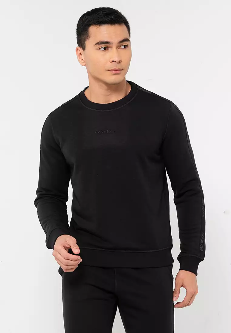 Buy Calvin Klein Logo Sweatshirt - Calvin Klein Sport in Black Beauty 2024  Online