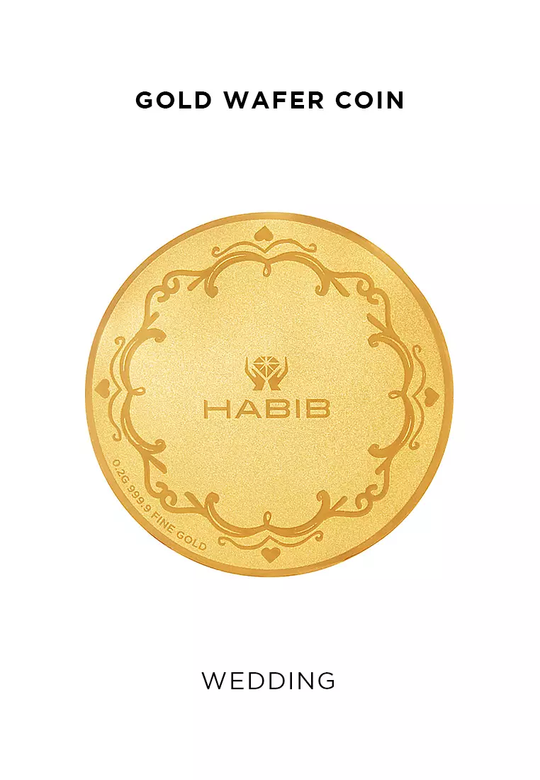 HABIB Joy Collection | 999.9 Gold Wafer Coin (0.20g)