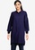 ONLY navy Marthina Long Sleeves Oversized Shirt DFAD3AA7A30852GS_1