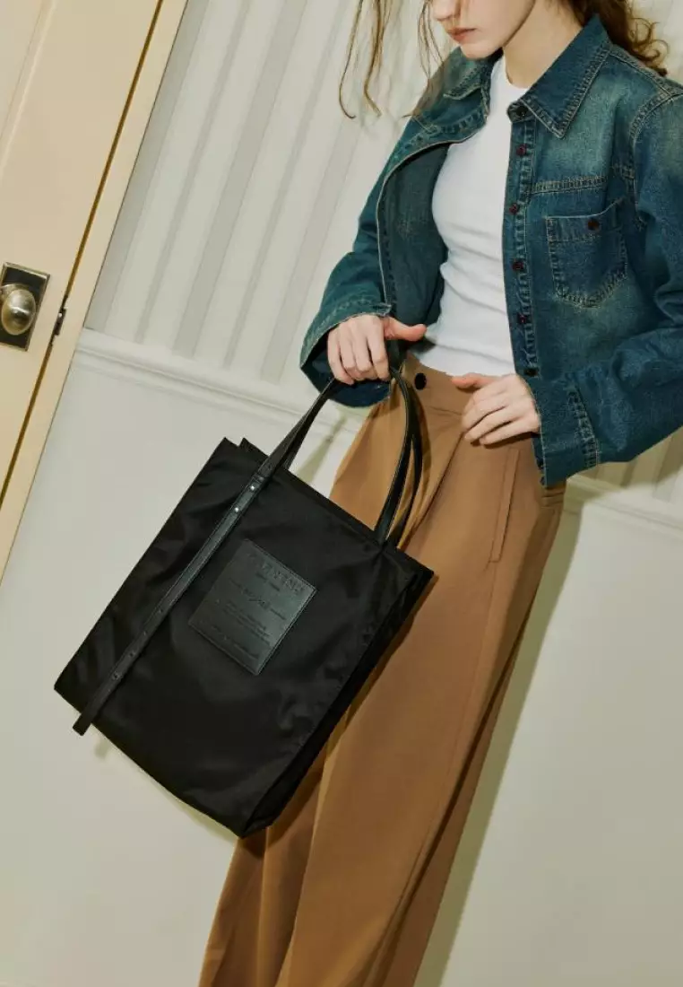 PORTER Nylon Shoulder Bag Black