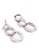 BELLE LIZ silver Silver Three Hoop Earrings A5299AC0D483CDGS_3