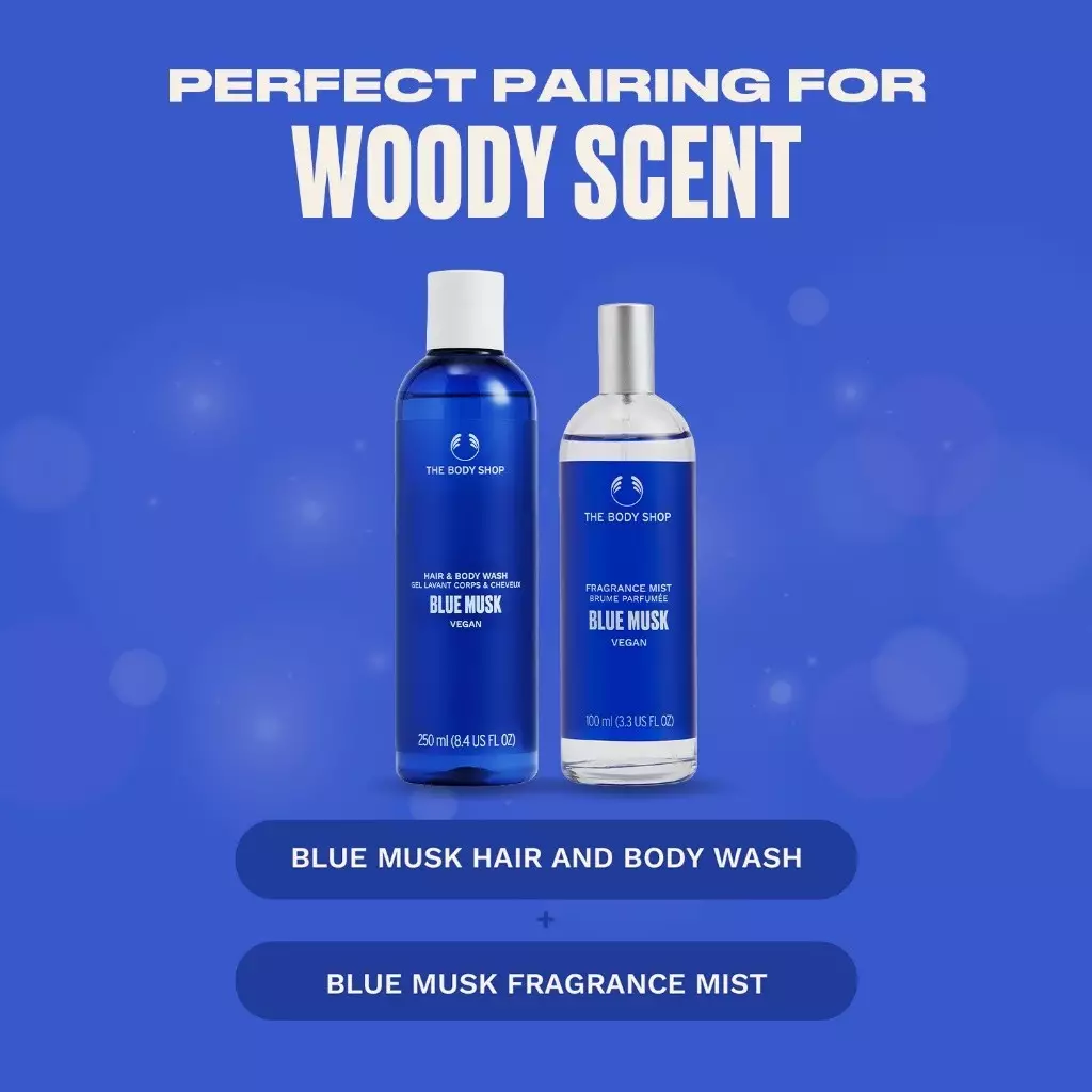 Blue Musk Fragrance Mist 100ML