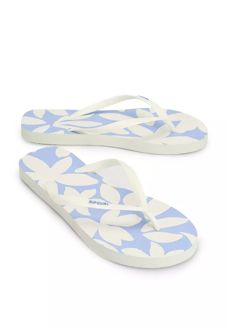 Discount on Rip Curl  shoes - SKU: Holiday Tropics Bloom Open Toe Flip Flops