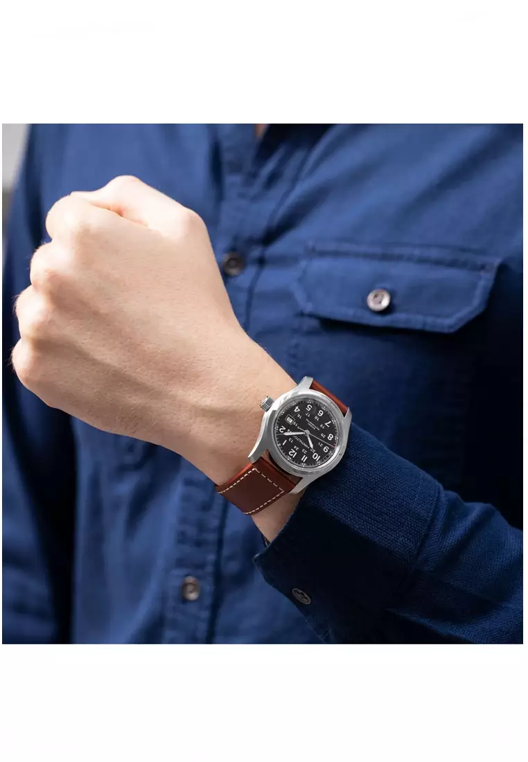 KHAKI FIELD AUTOMATIC MEN WATCH (HMT-H70555533)