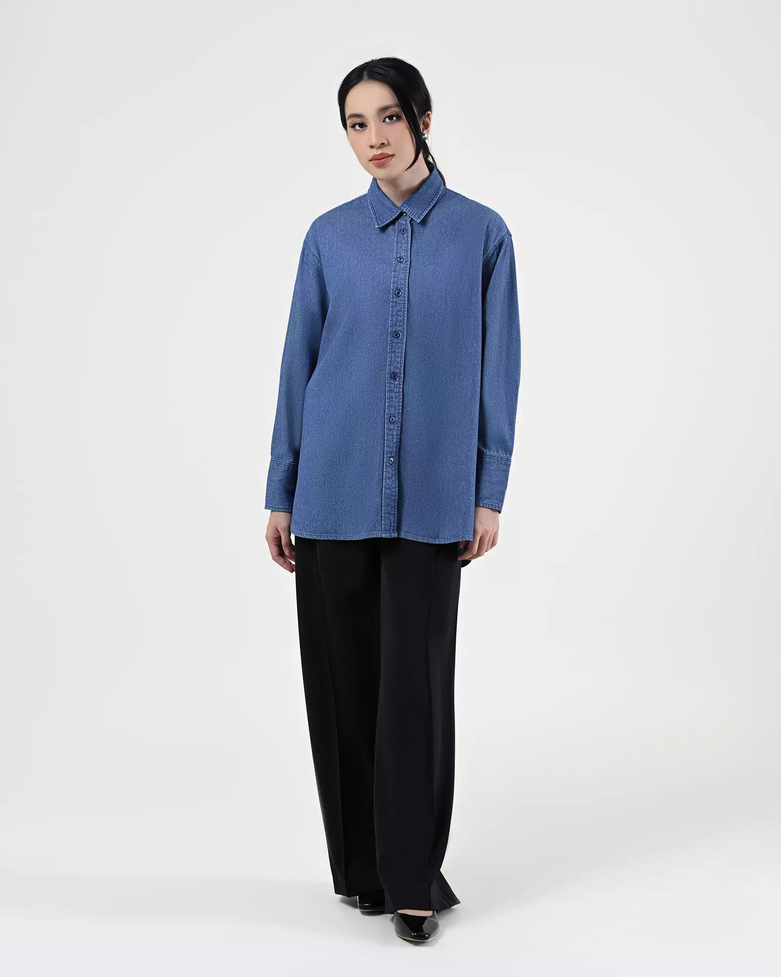 Geulis.id PIPER SHIRT - Denim