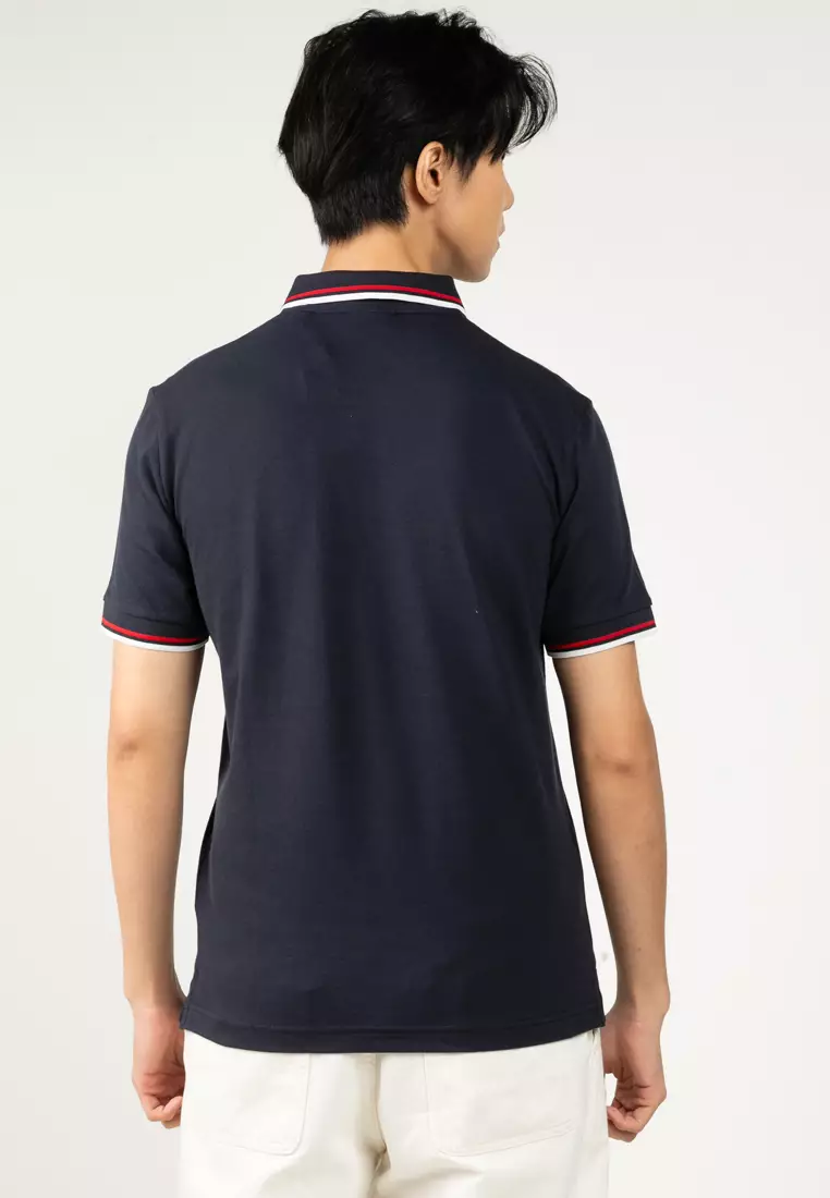 Tipped Piqué Polo Shirt