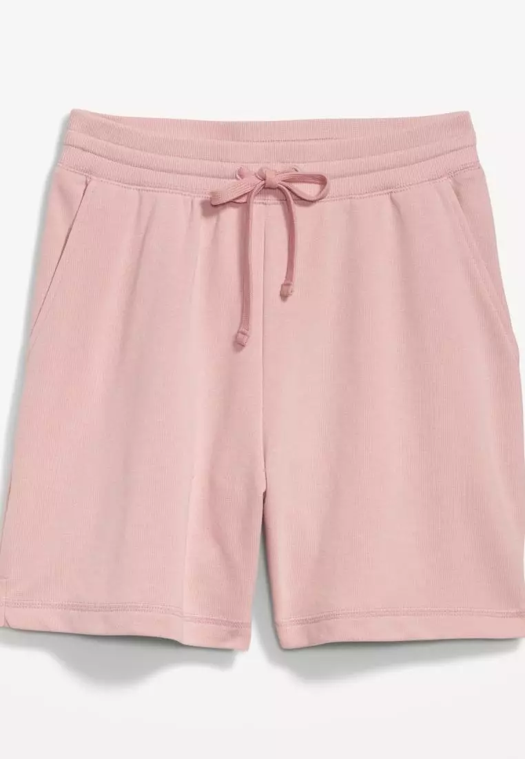 Extra High-Waisted French-Terry Sweat Shorts