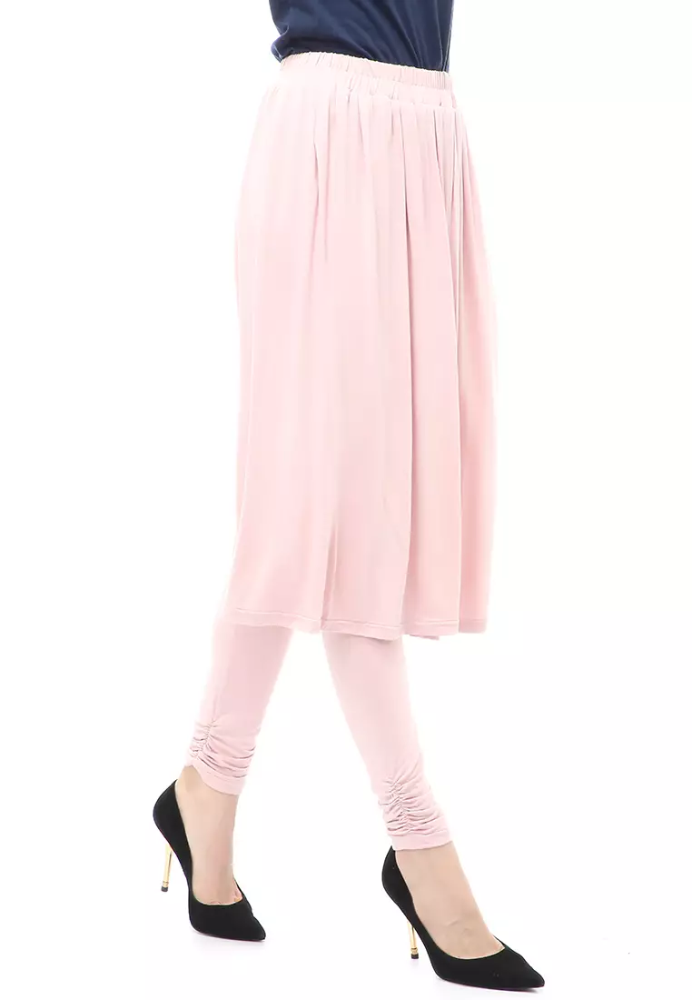 Najwa Rok Legging Olahraga Wanita Muslimah Relaxed Fit - Dusty