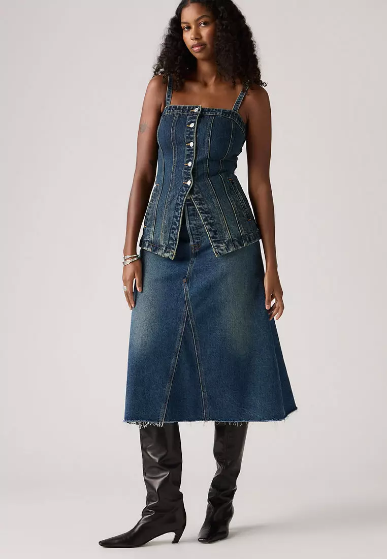 High Rise A-line Decon Skirt A9316-0009