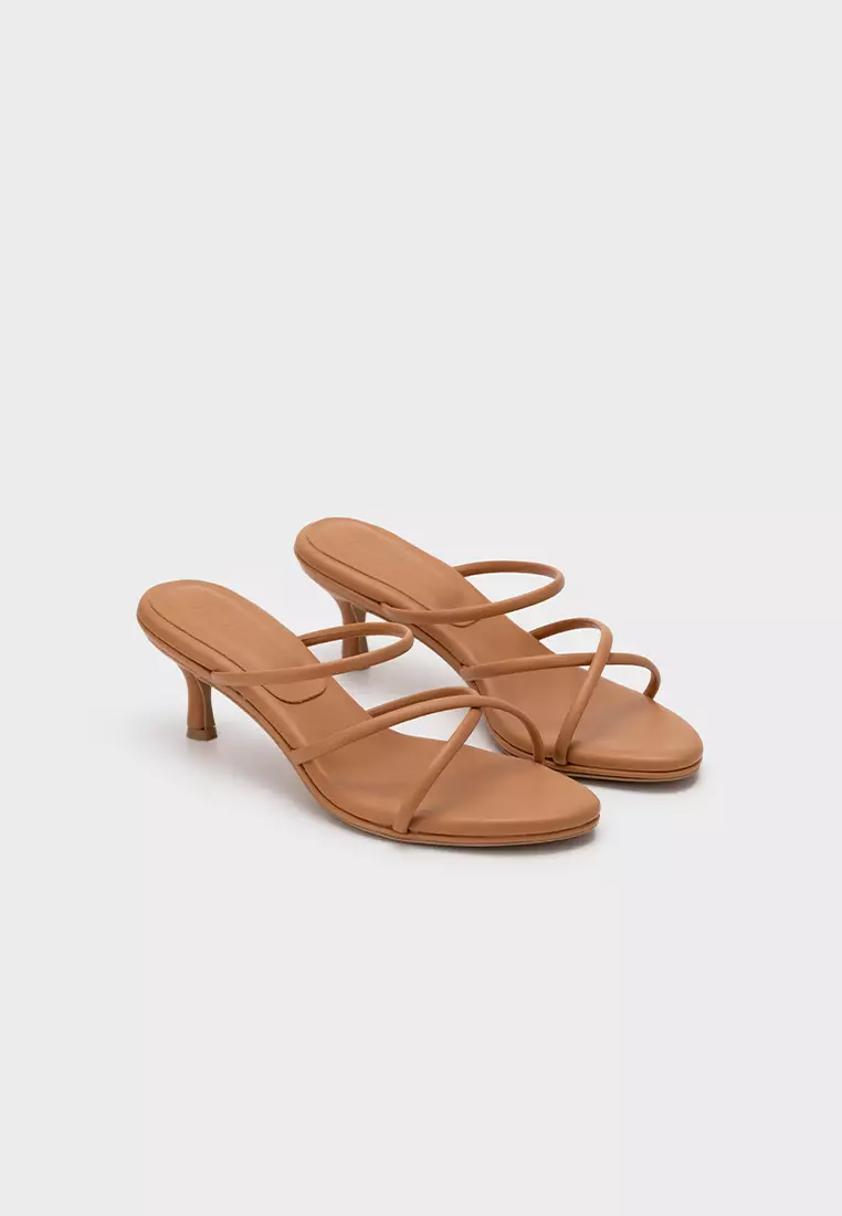 CLOUDFOAM MID HEEL WITH MULTI STRAP