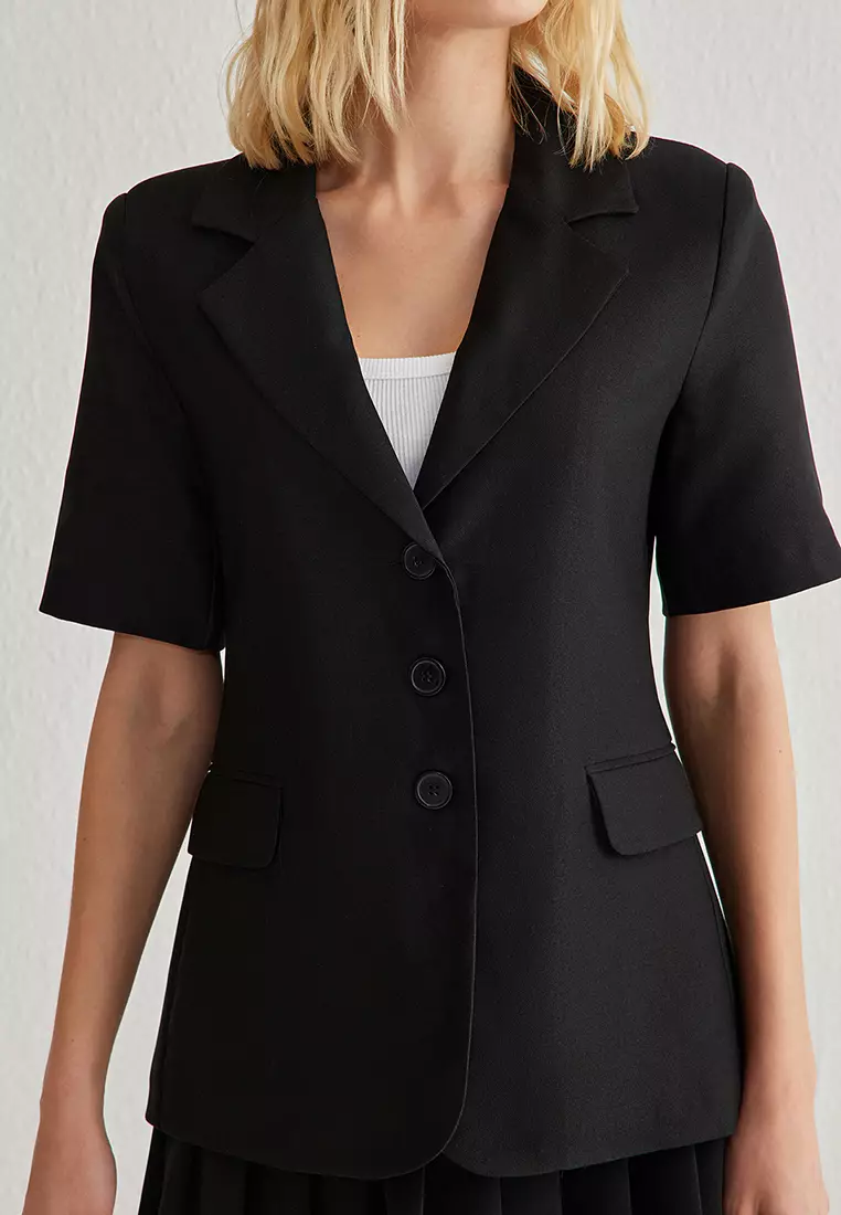 Short Sleeve Blazer