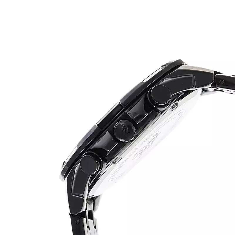 Jam Tangan Pria Casio Edifice EFR-539BK-1A2VUDF Chronograph Men Black Dial Black Stainless Steel Band