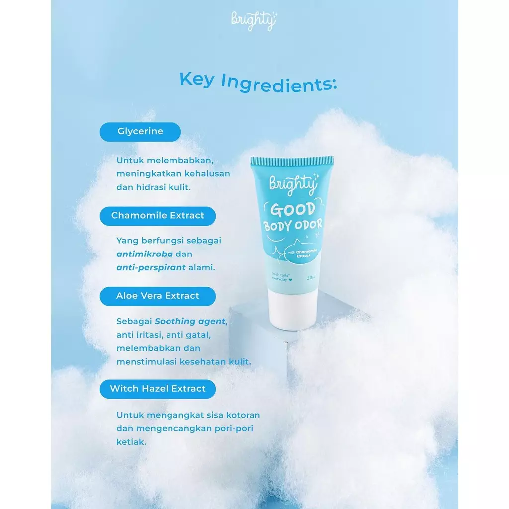 BRIGHTY GOOD BODY ODOR 30ML