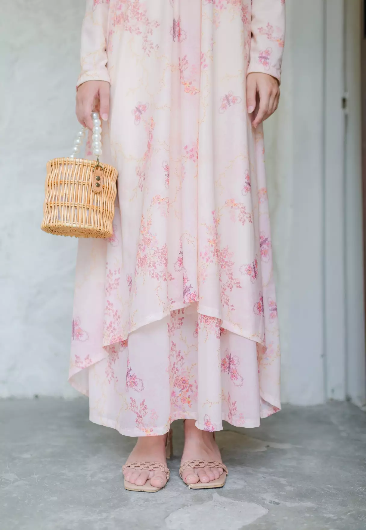 Rochelle Dress - Peach