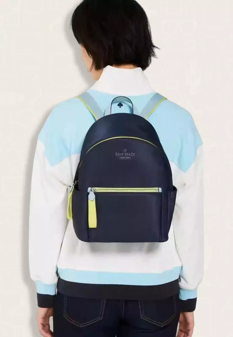 Kate Spade Chelsea Medium Backpack Blazer Blue Multi