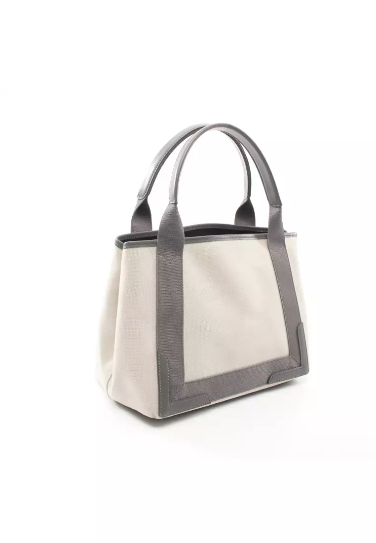 Strathberry Midi Croc-Embossed Leather Tote worn by Margaret