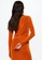 Mango orange Long-Sleeved Crop Top 63E0FAAC09916EGS_2