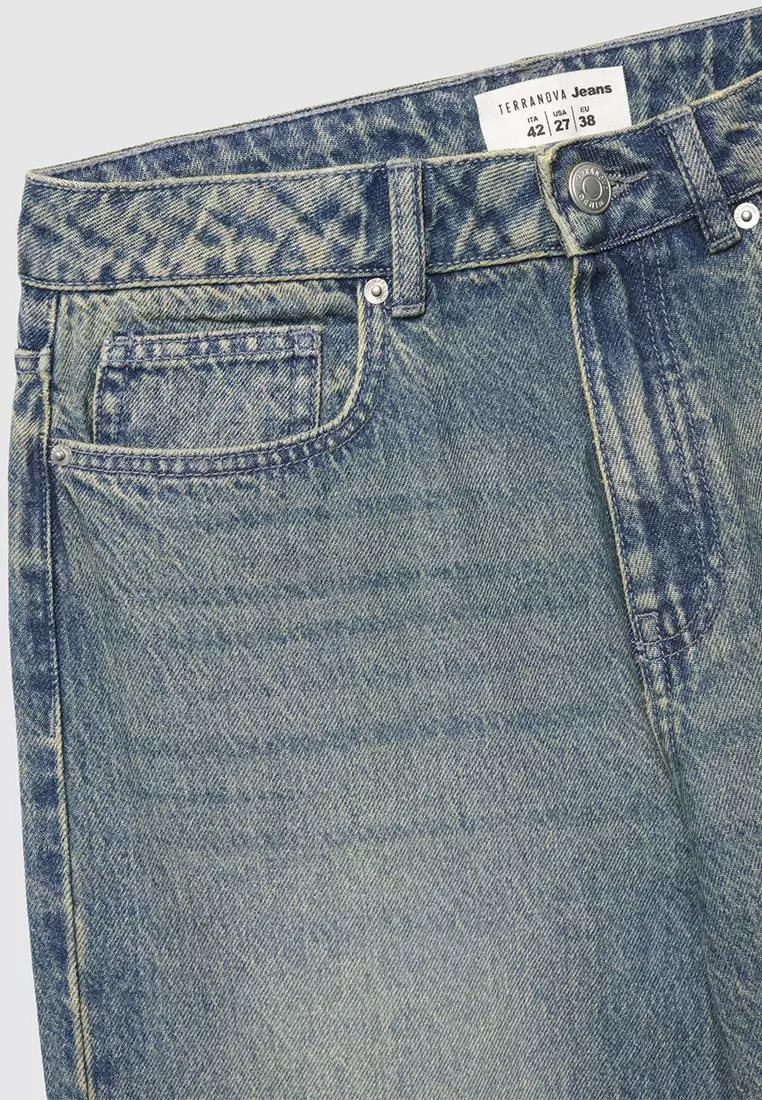 Women's Five-pocket Straight Jeans